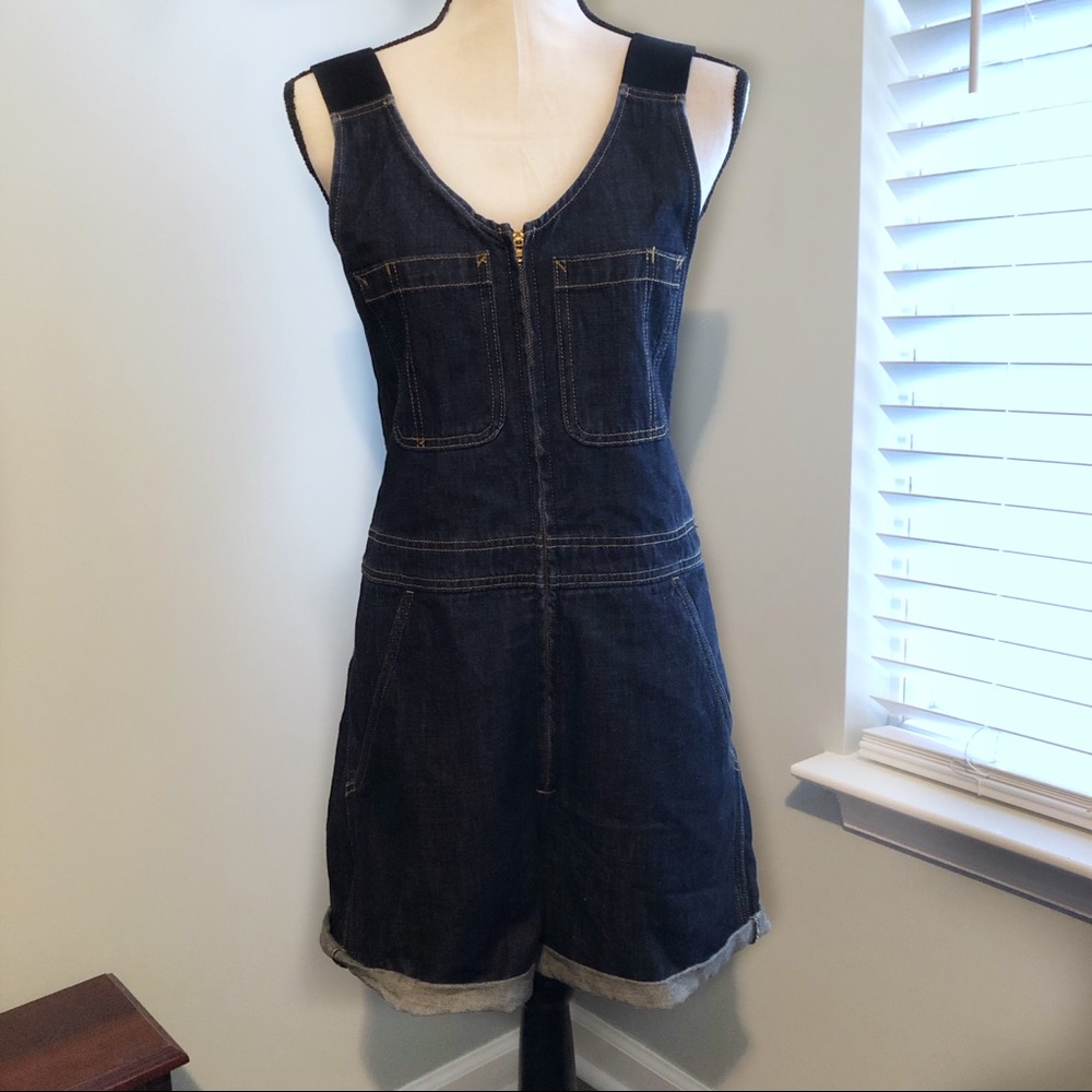 Wrangler women denim shortalls - Small